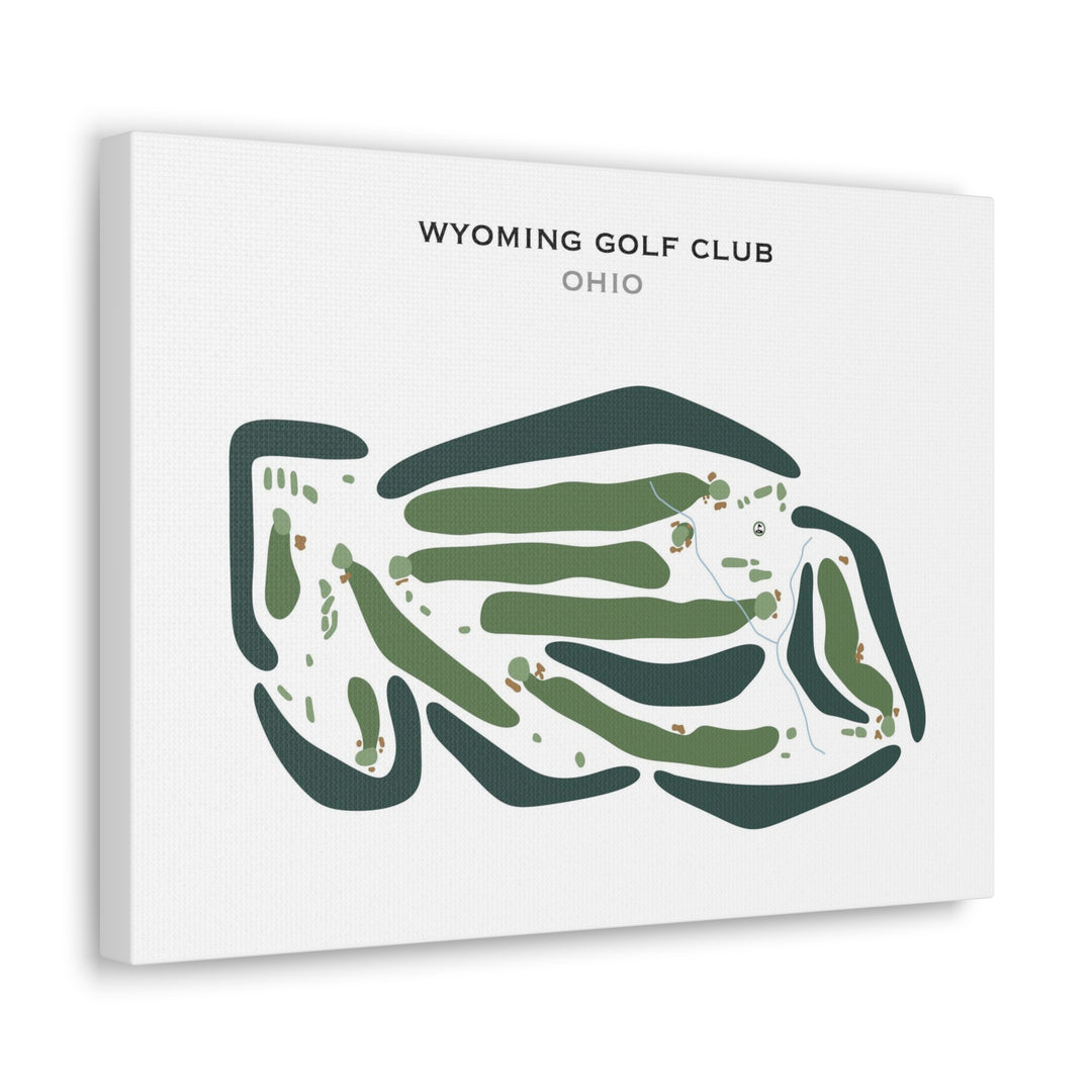 Wyoming Golf Club, Ohio - Printed Golf Courses