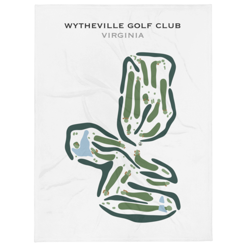 Wytheville Golf Club, Virginia - Printed Golf Courses