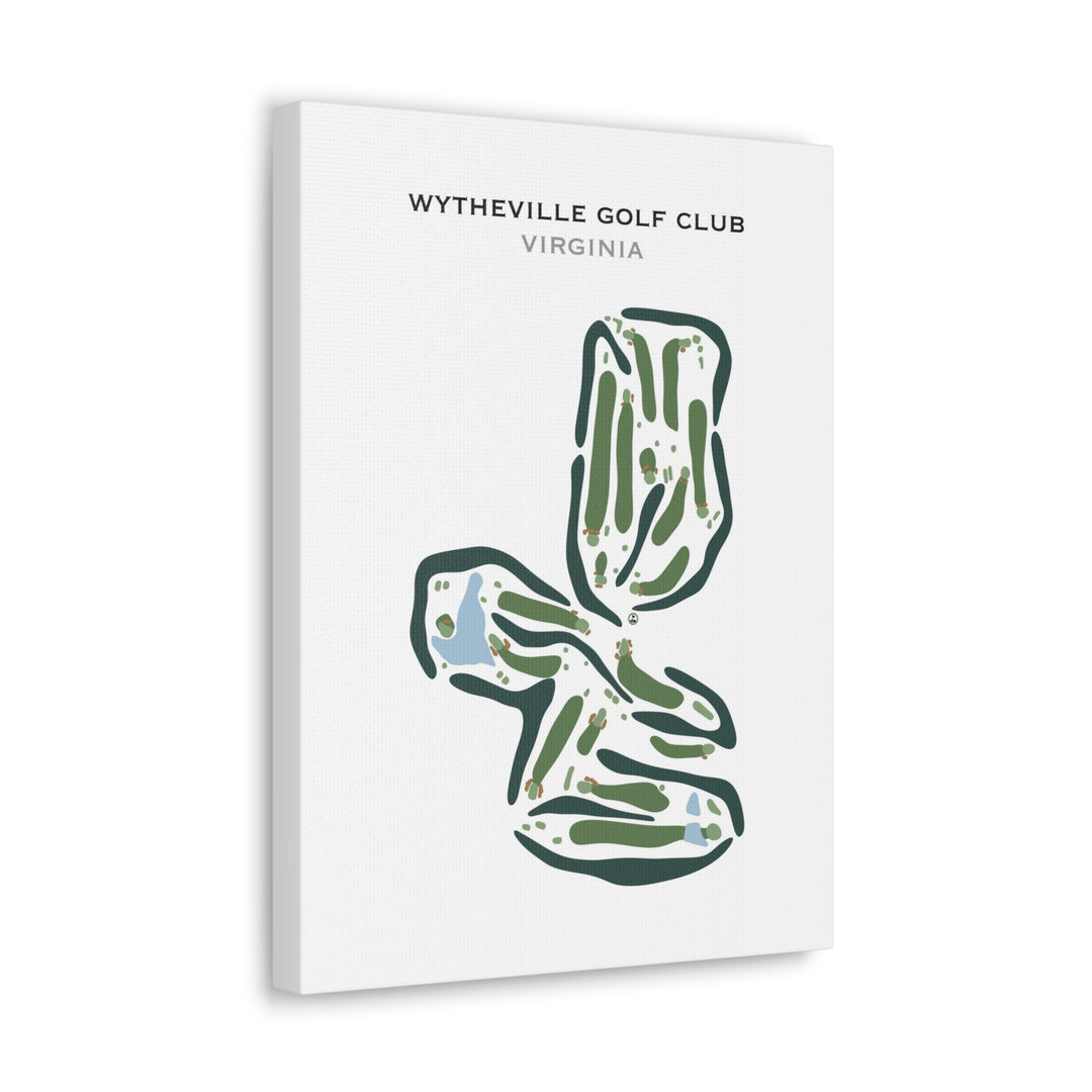 Wytheville Golf Club, Virginia - Printed Golf Courses