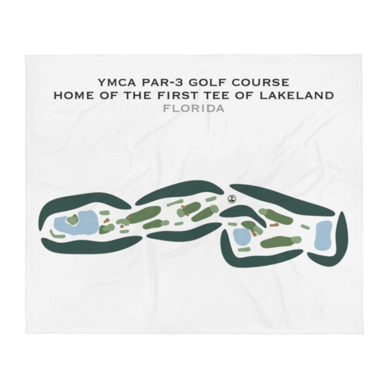 YMCA Par 3 Golf Course Home of The First Tee of Lakeland, Florida - Printed Golf Courses