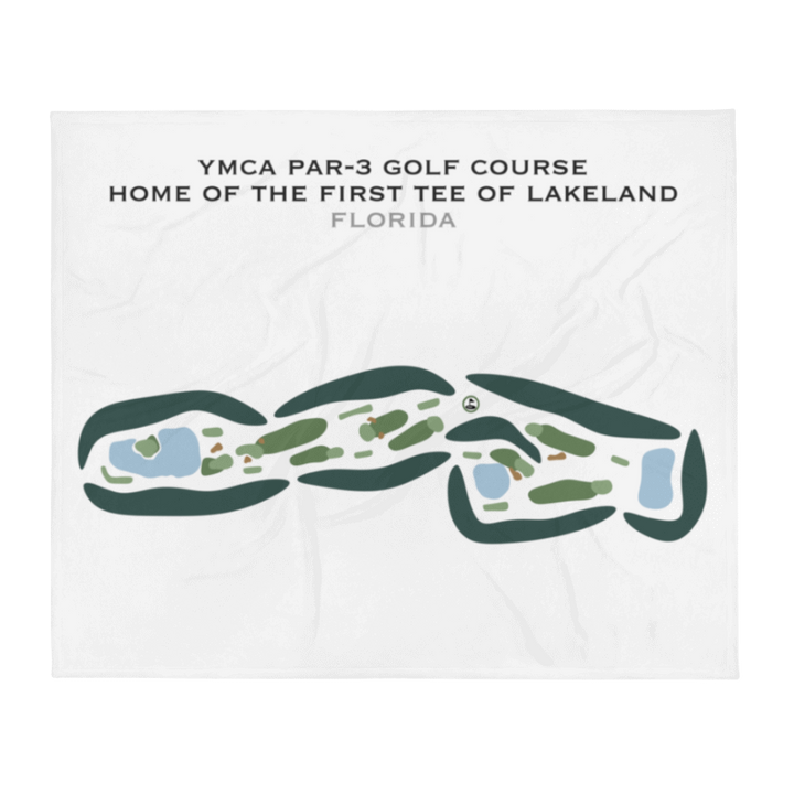 YMCA Par 3 Golf Course Home of The First Tee of Lakeland, Florida - Printed Golf Courses