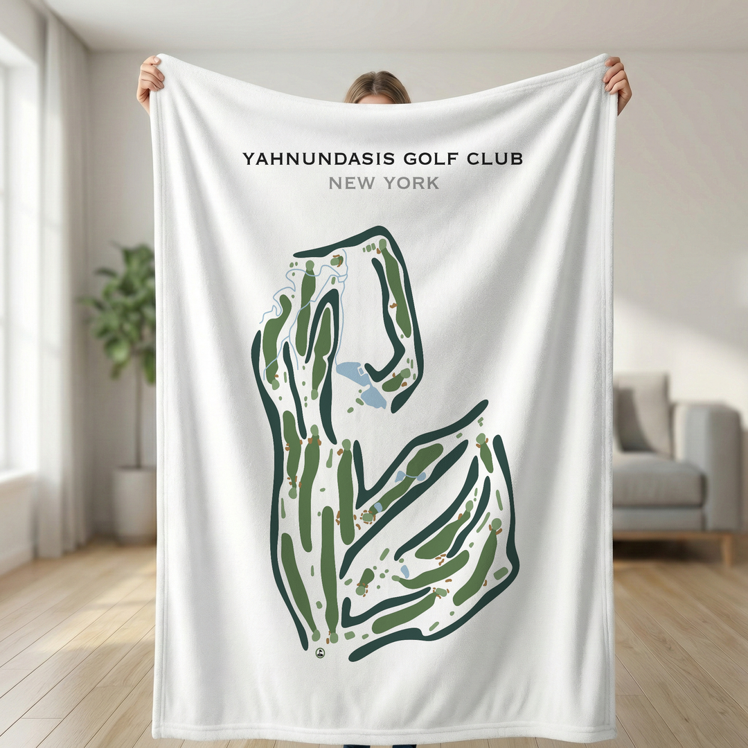Yahnundasis Golf Club, New York - Printed Golf Course