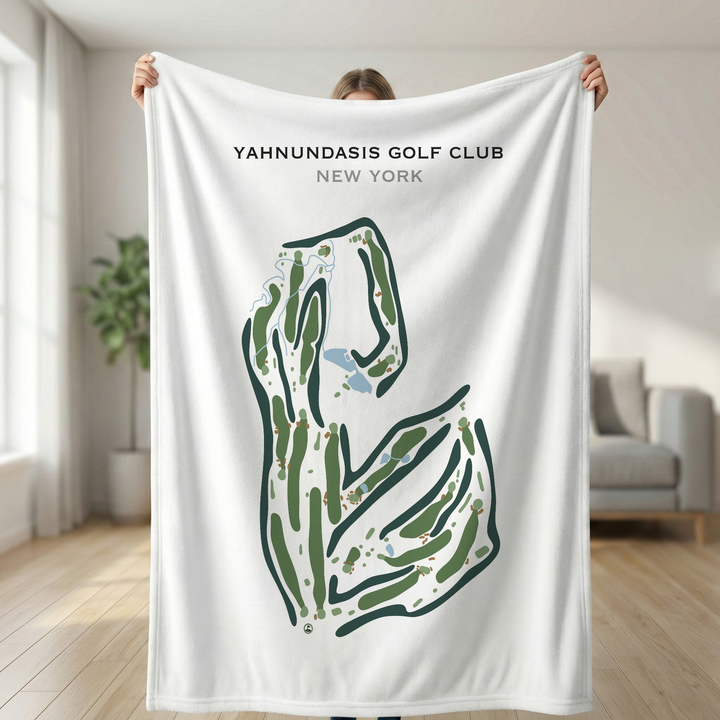 Yahnundasis Golf Club, New York - Printed Golf Course