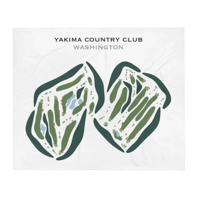 Yakima Country Club, Washington - Printed Golf Courses