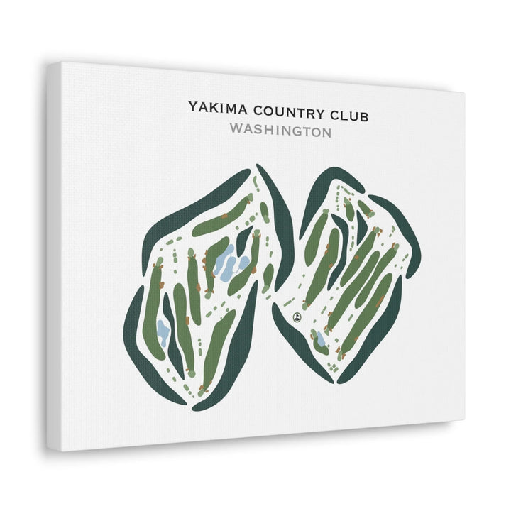 Yakima Country Club, Washington - Printed Golf Courses