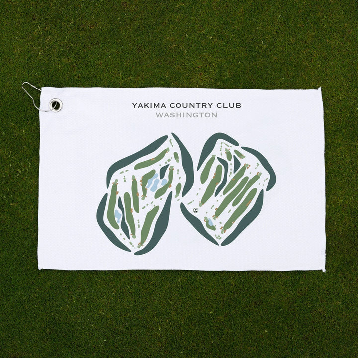 Yakima Country Club, Washington - Printed Golf Courses