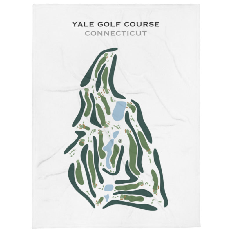 Yale Golf Course, Connecticut - Printed Golf Course