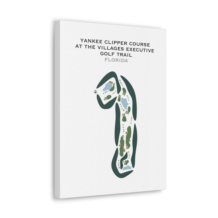 Yankee Clipper Course at The Villages Executive Golf Trail, Florida - Printed Golf Courses