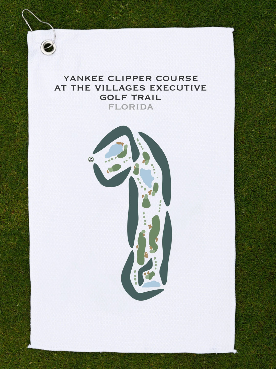 Yankee Clipper Course at The Villages Executive Golf Trail, Florida - Printed Golf Courses