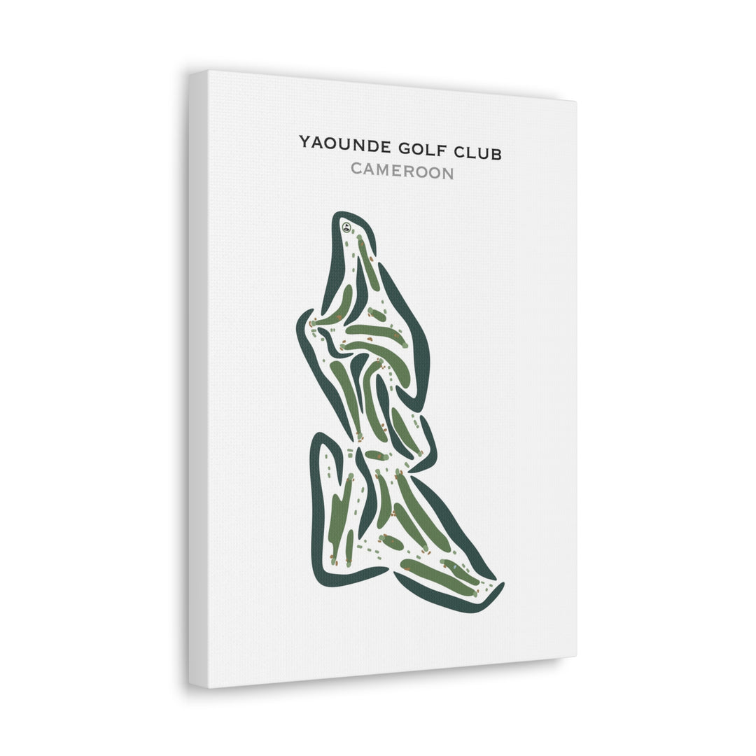 Yaounde Golf Club, Cameroon - Printed Golf Courses