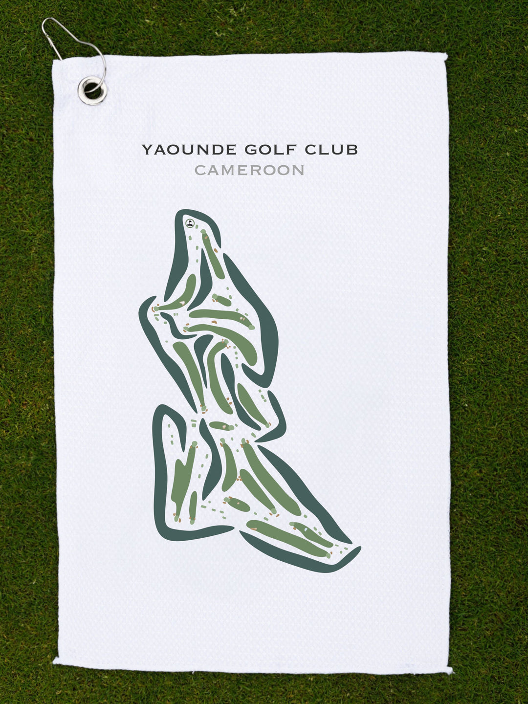 Yaounde Golf Club, Cameroon - Printed Golf Courses