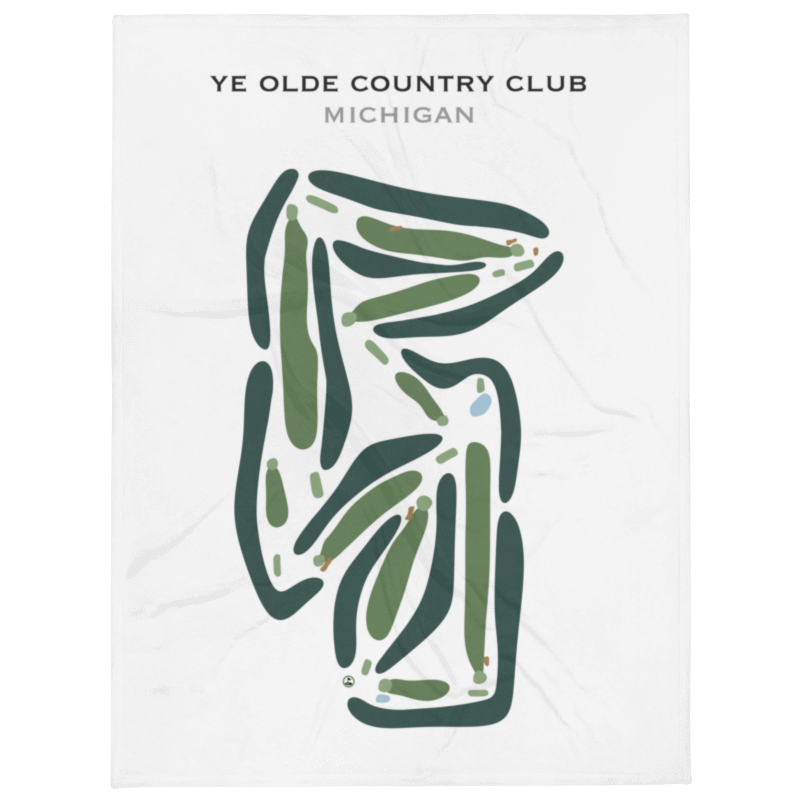 Ye Olde Country Club, Michigan - Printed Golf Courses