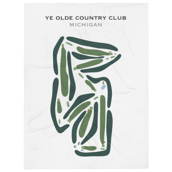 Ye Olde Country Club, Michigan - Printed Golf Courses