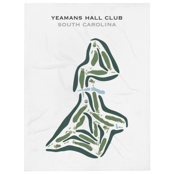 Yeamans Hall Club, South Carolina - Printed Golf Courses