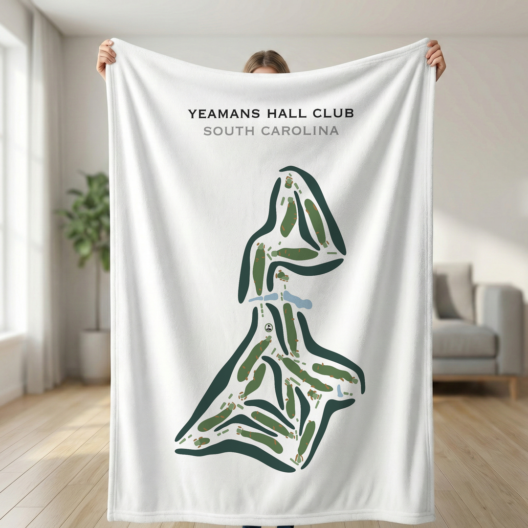 Yeamans Hall Club, South Carolina - Printed Golf Courses