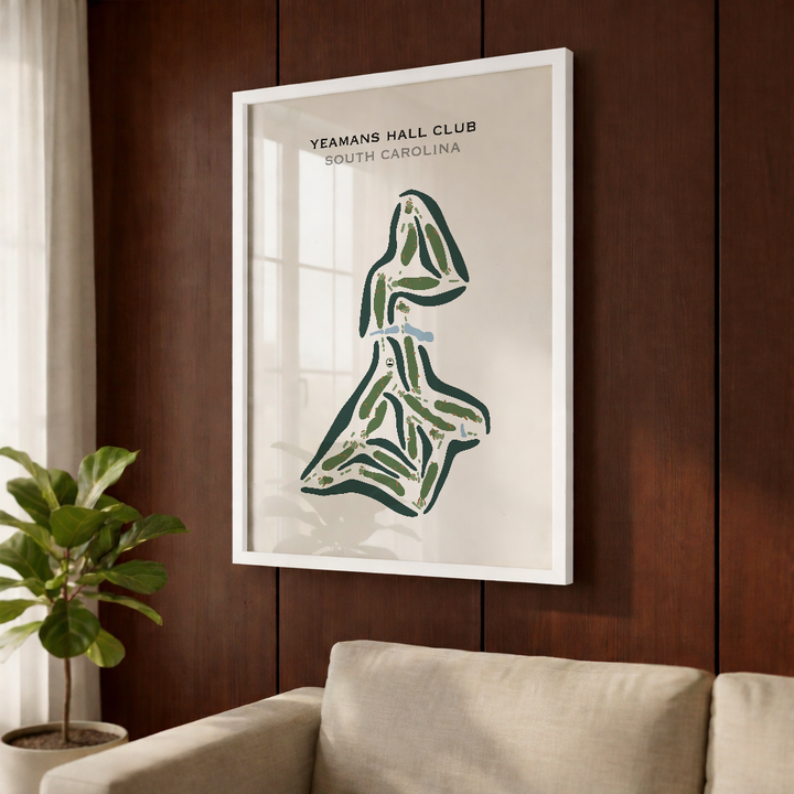 Yeamans Hall Club, South Carolina - Printed Golf Courses
