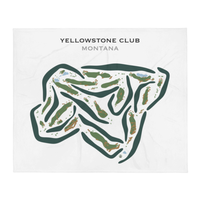 Yellowstone Club, Montana - Printed Golf Courses