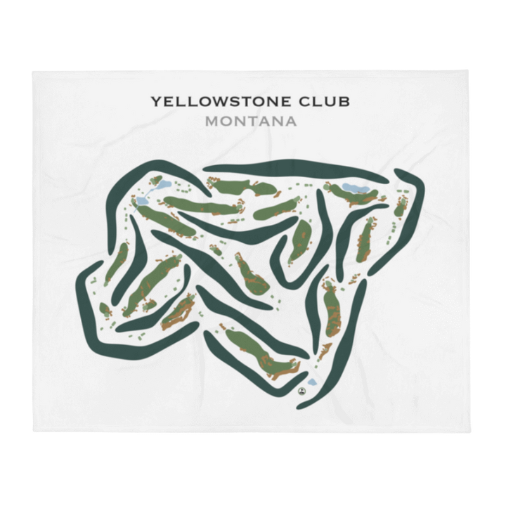 Yellowstone Club, Montana - Printed Golf Courses