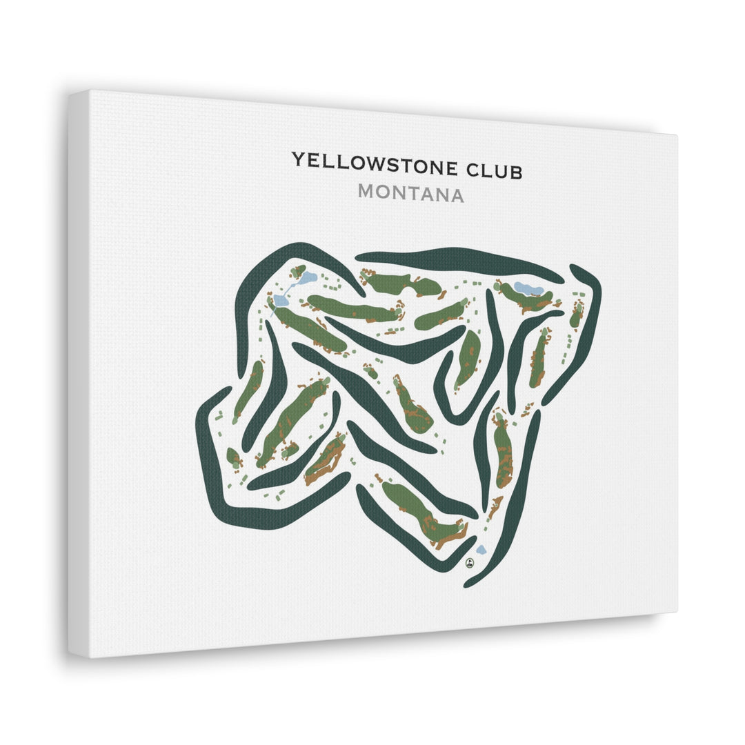 Yellowstone Club, Montana - Printed Golf Courses