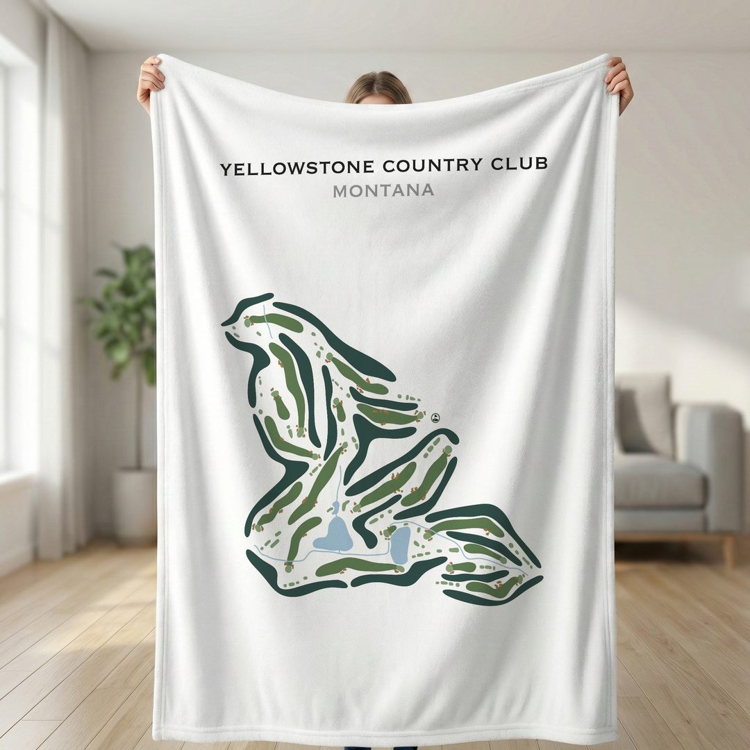 Yellowstone Country Club, Montana - Printed Golf Course