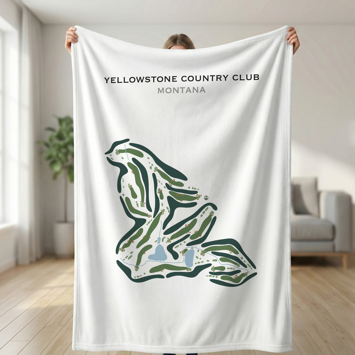 Yellowstone Country Club, Montana - Printed Golf Course