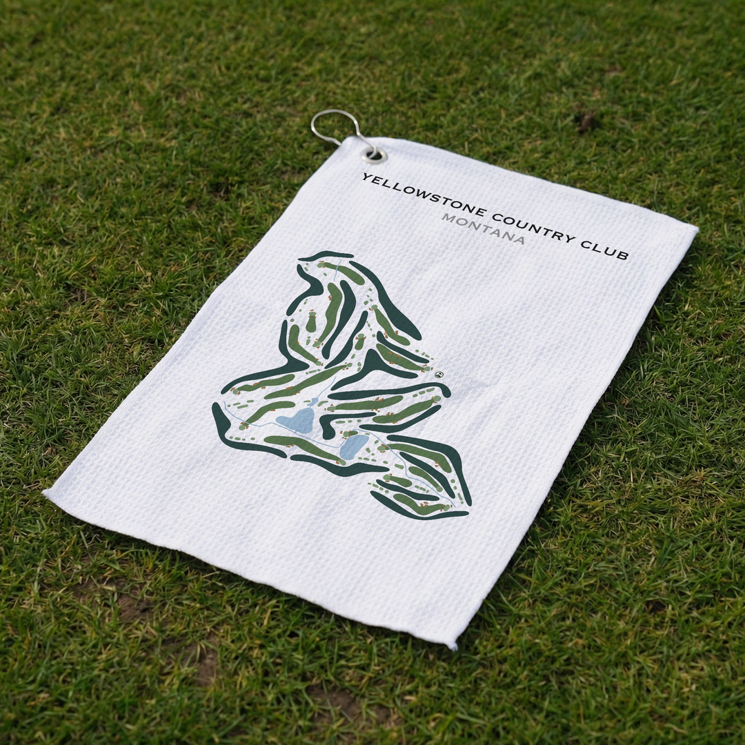 Yellowstone Country Club, Montana - Printed Golf Course