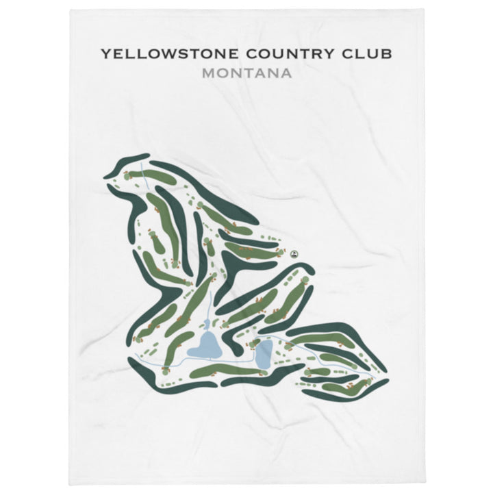 Yellowstone Country Club, Montana - Printed Golf Course