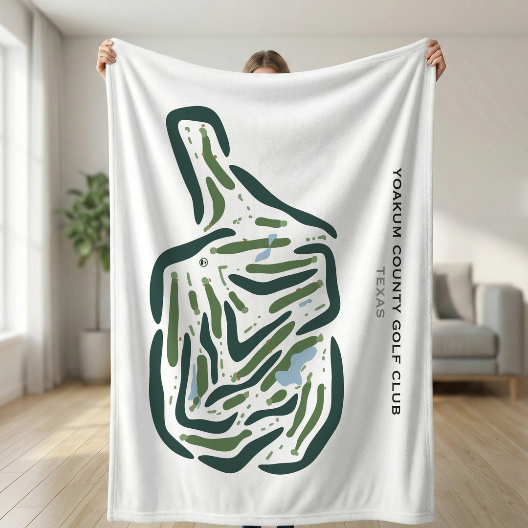 Yoakum County Golf Club, Texas - Printed Golf Courses