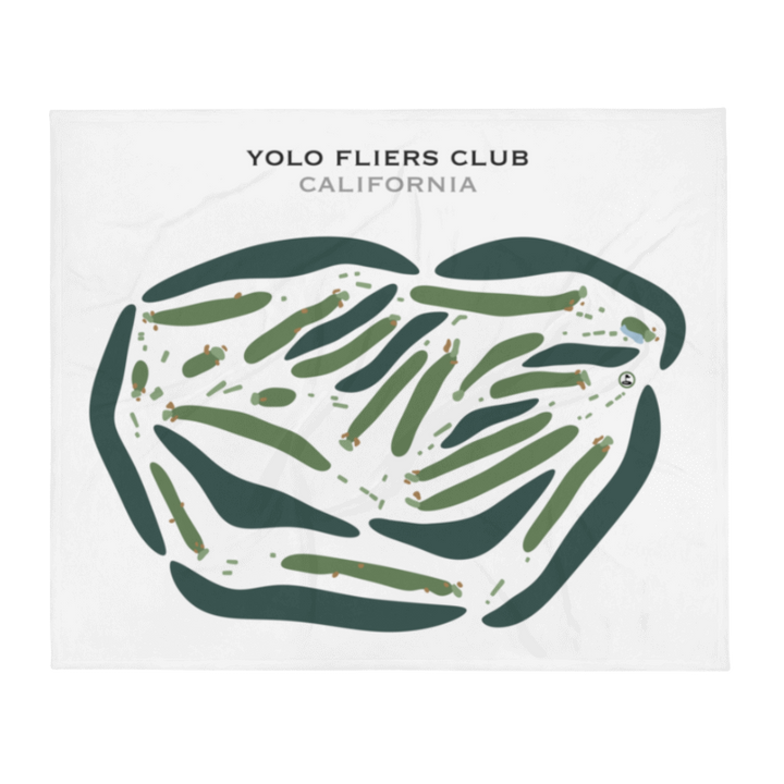 Yolo Fliers Club, California - Printed Golf Courses