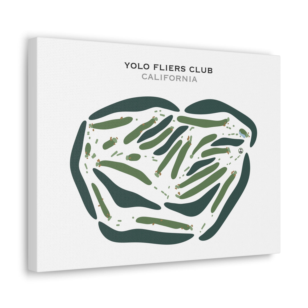 Yolo Fliers Club, California - Printed Golf Courses