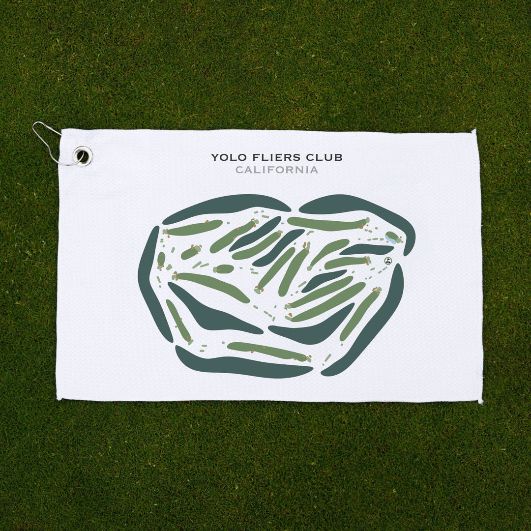 Yolo Fliers Club, California - Printed Golf Courses