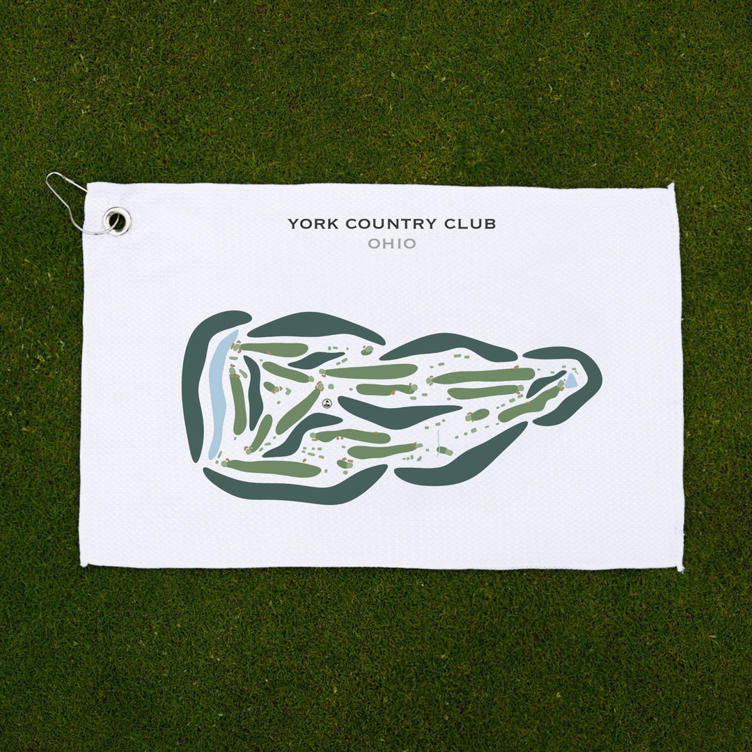 York Country Club, Ohio - Printed Golf Courses