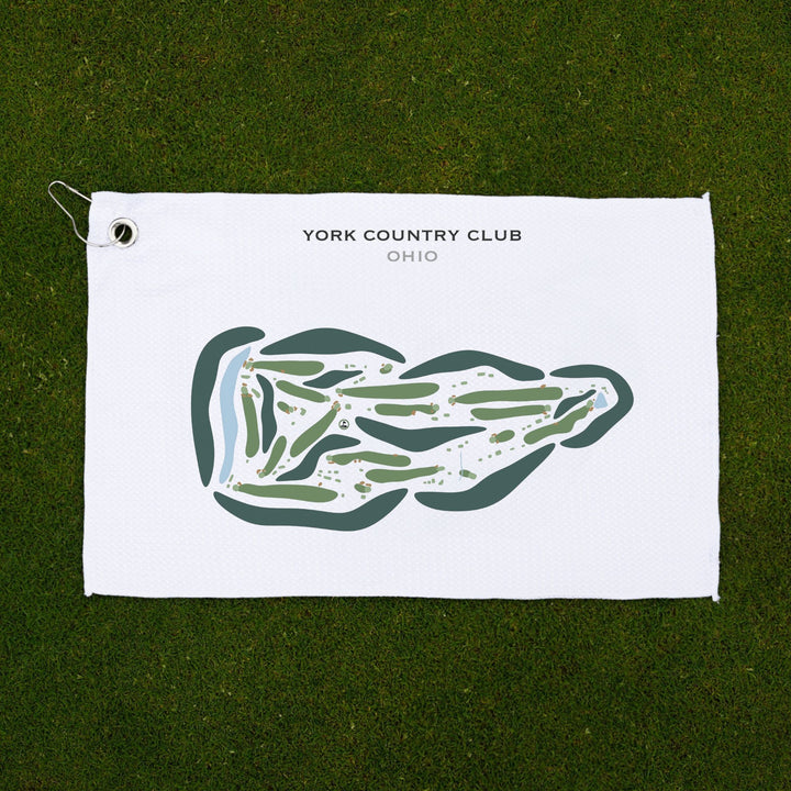 York Country Club, Ohio - Printed Golf Courses