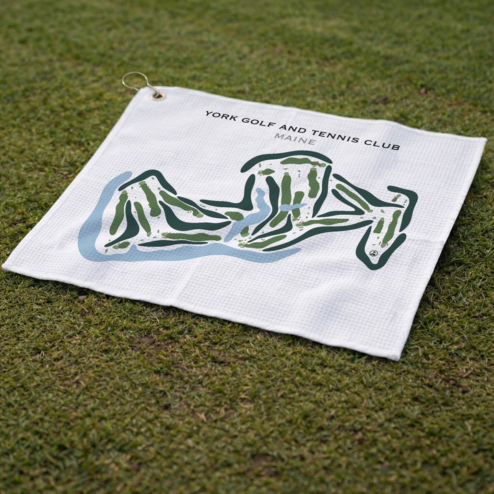York Golf & Tennis Club, Maine - Printed Golf Courses