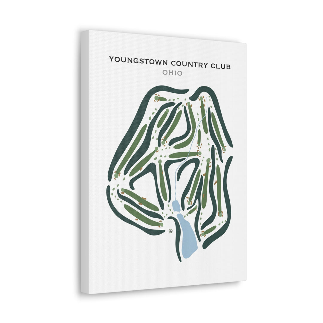 Youngstown Country Club, Ohio - Printed Golf Courses