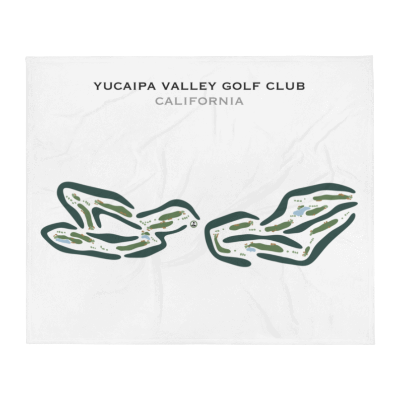 Yucaipa Valley Golf Club, California - Printed Golf Courses