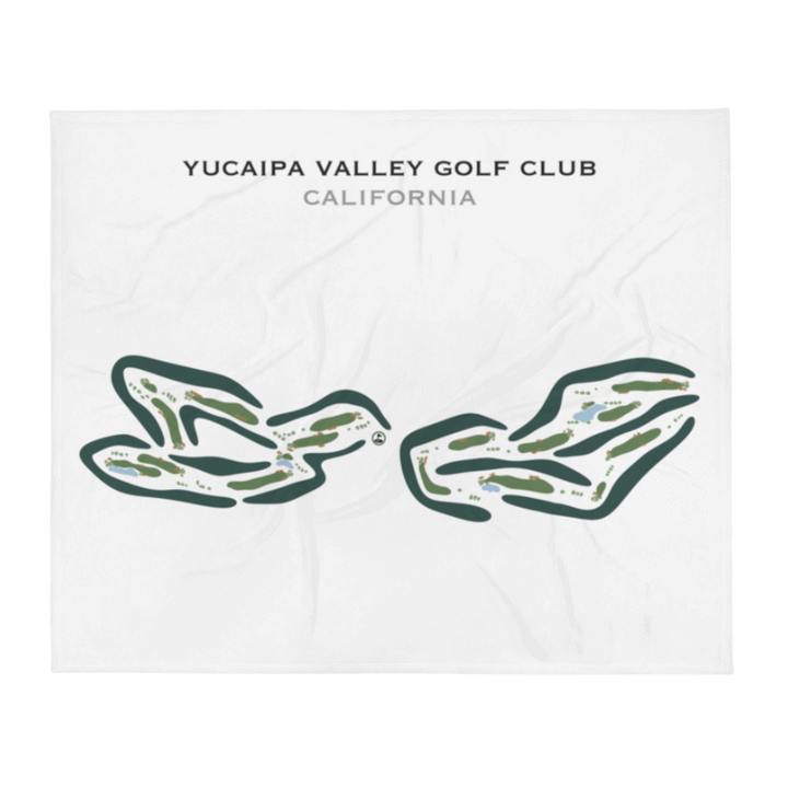 Yucaipa Valley Golf Club, California - Printed Golf Courses