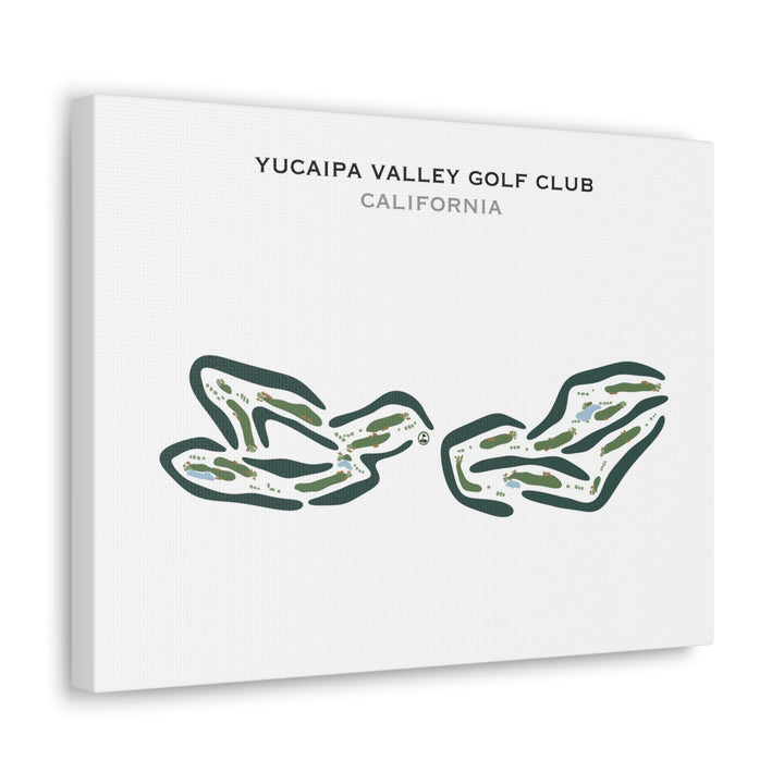 Yucaipa Valley Golf Club, California - Printed Golf Courses