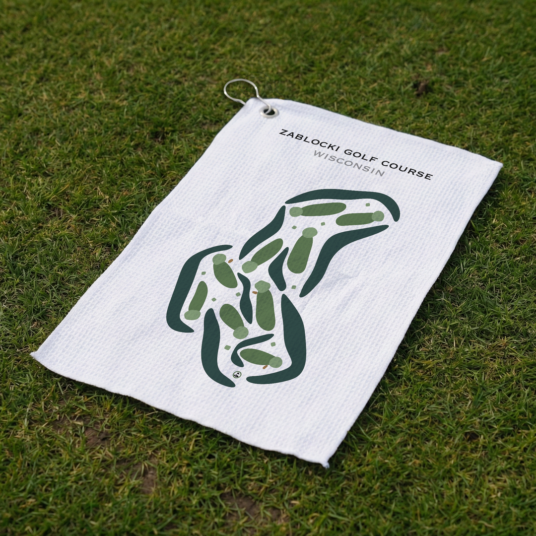 Zablocki Golf Course, Wisconsin - Printed Golf Courses