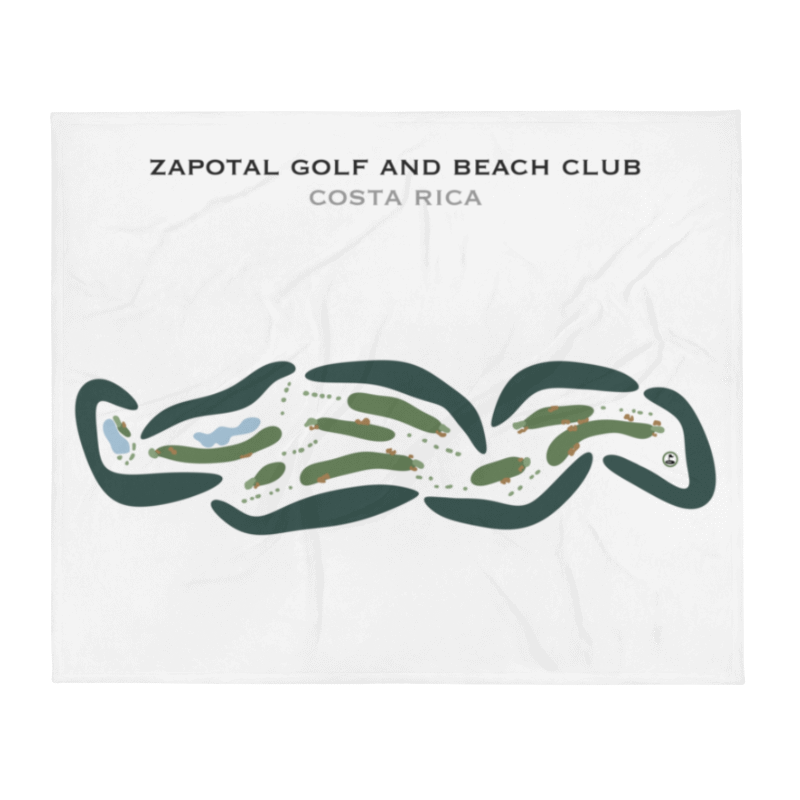 Zapotal Golf and Beach Club, Costa Rica - Printed Golf Courses