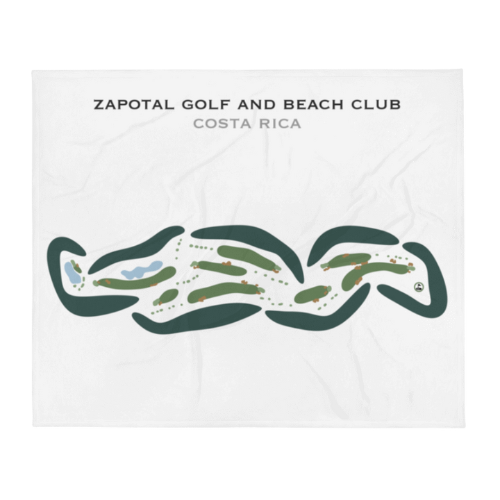 Zapotal Golf and Beach Club, Costa Rica - Printed Golf Courses