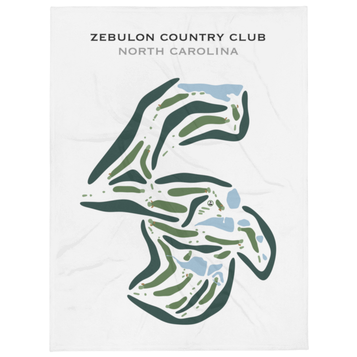 Zebulon Country Club, North Carolina - Printed Golf Courses