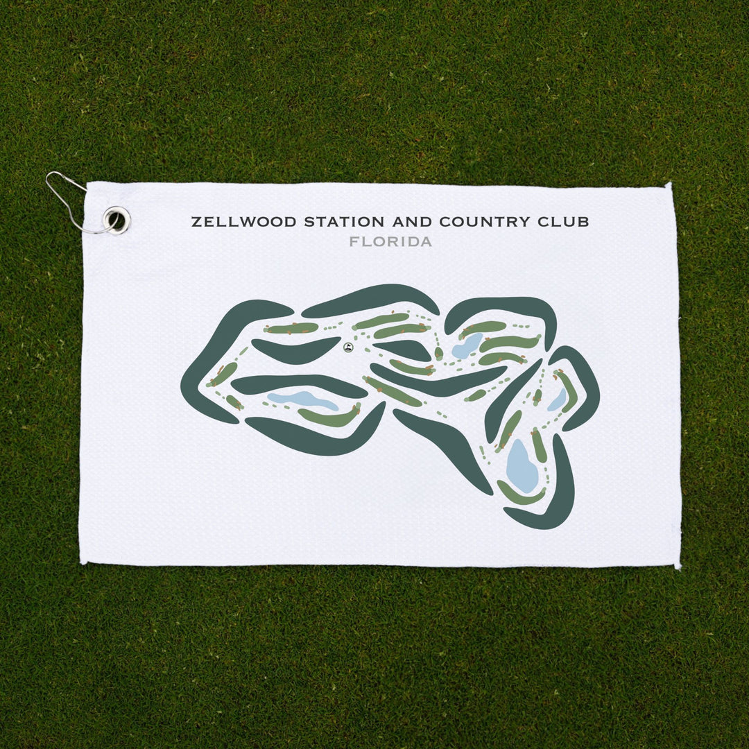 Zellwood Station & Country Club, Florida - Printed Golf Courses