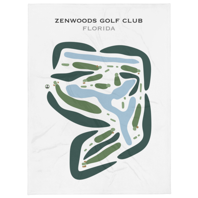 ZenWoods Golf Club, Florida - Printed Golf Courses