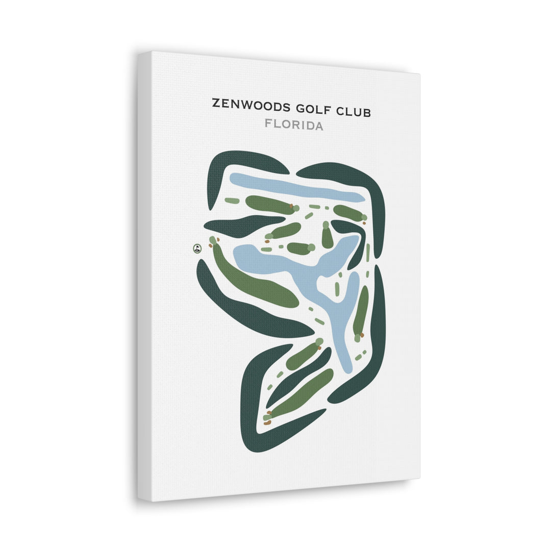 ZenWoods Golf Club, Florida - Printed Golf Courses