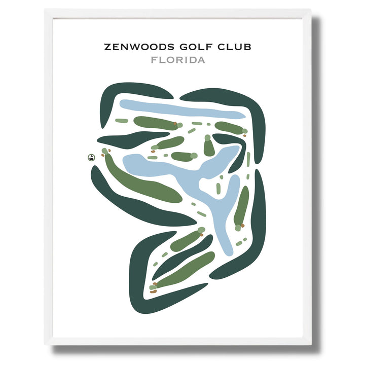 ZenWoods Golf Club, Florida - Printed Golf Courses
