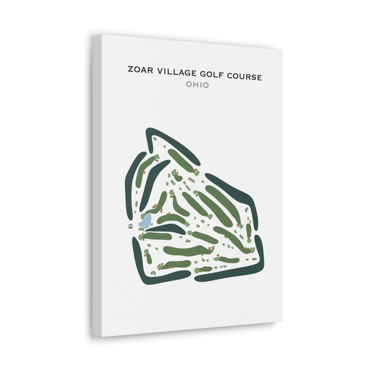 Zoar Village Golf Course, Ohio - Printed Golf Courses