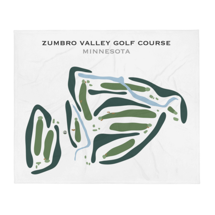 Zumbro Valley Golf Course, Minnesota - Printed Golf Courses