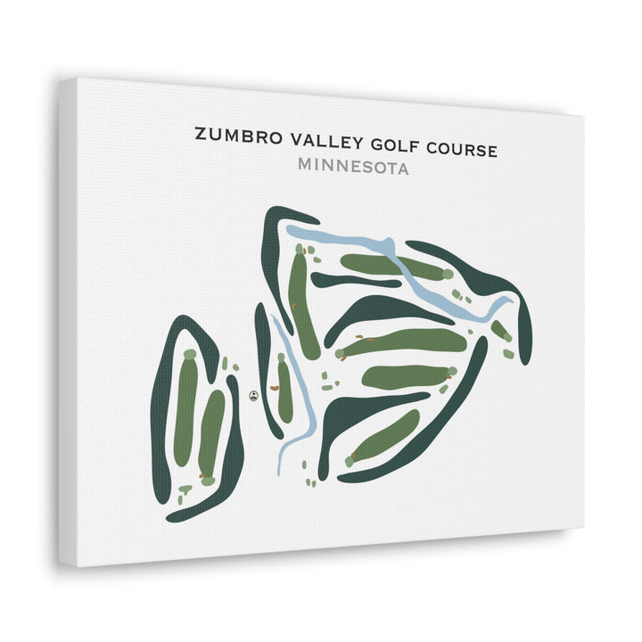 Zumbro Valley Golf Course, Minnesota - Printed Golf Courses