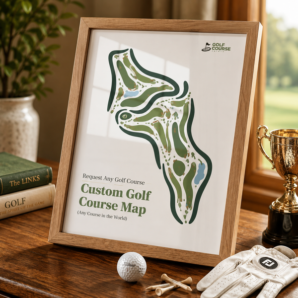 Custom Golf Course Maps